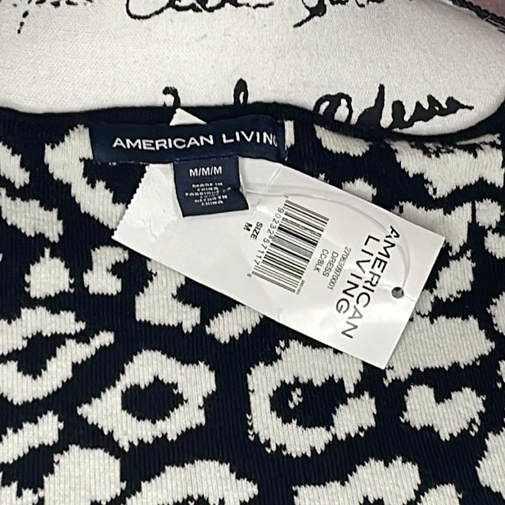 Animal print sweater dress, Knit, woven - Picture 4 of 6
